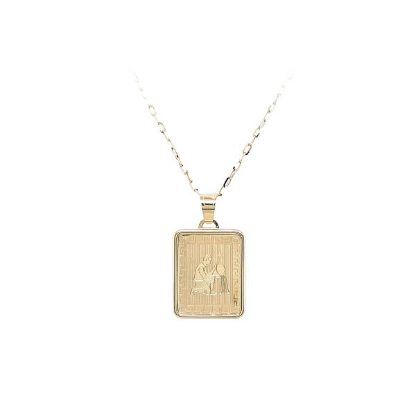 Gold-Anhänger Wassermann
