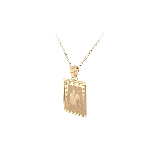 Gold-Anhänger Wassermann