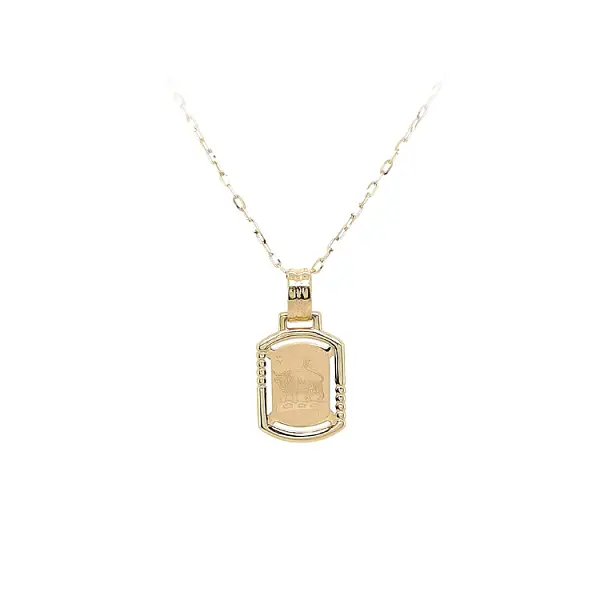 Gold-Anhänger Zeichen des Stiers