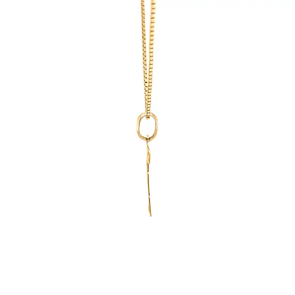 Gold-Anhänger Zeichen des Steinbocks