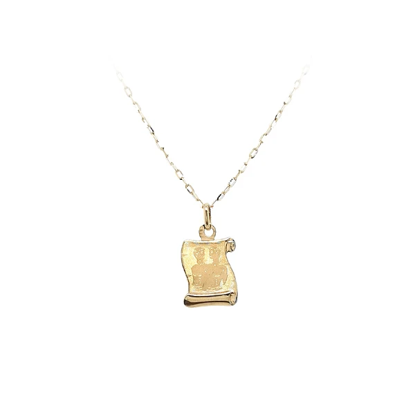Gold-Anhänger Zeichen der Zwillinge