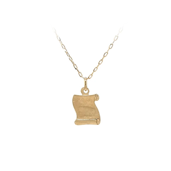 Gold-Anhänger Zeichen der Zwillinge