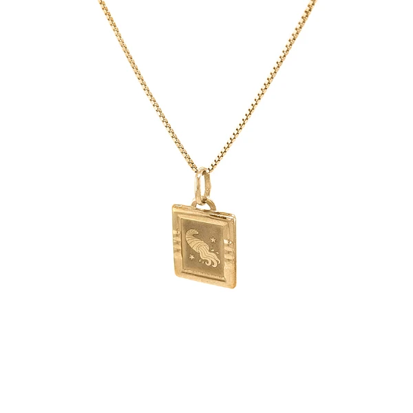 Gold-Anhänger Wassermann
