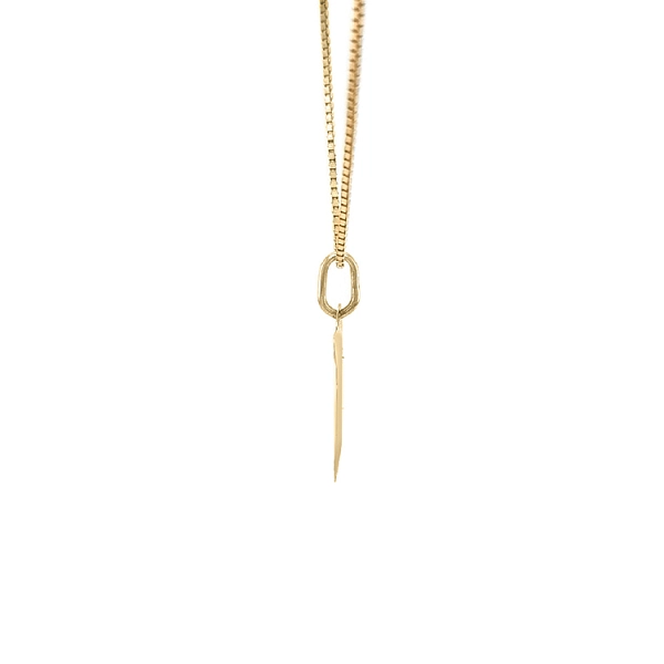 Gold-Anhänger Buchstabe W