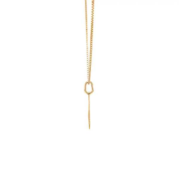 Gold-Anhänger Buchstabe C