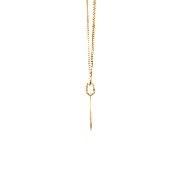 Gold-Anhänger Buchstabe C