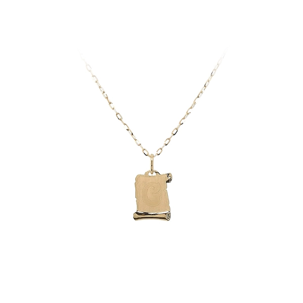 Gold-Anhänger Buchstabe G