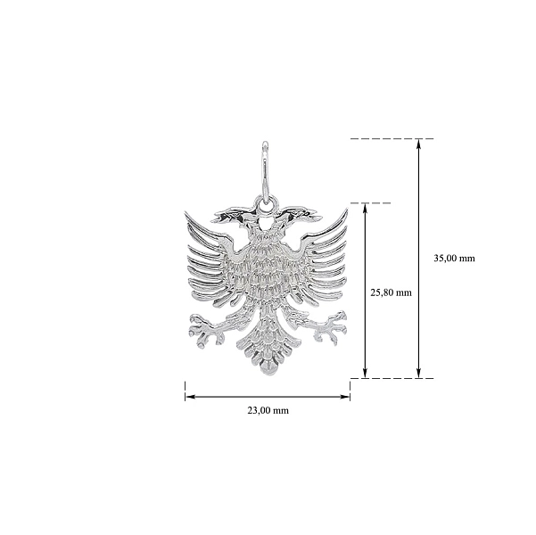 Anhänger Weißgold-Adler