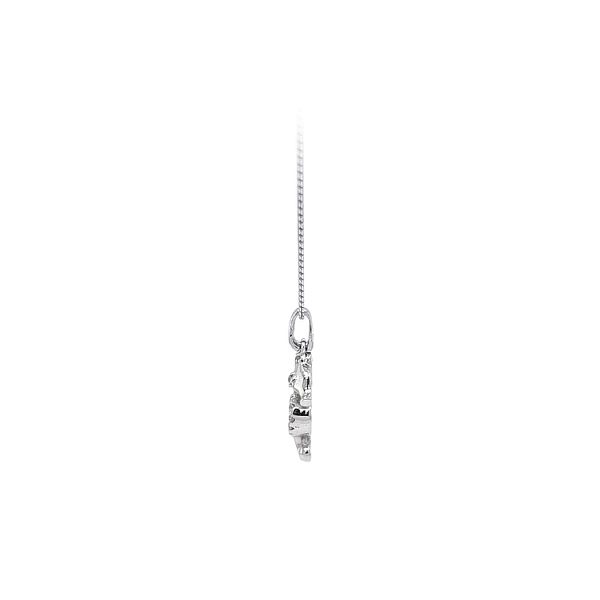 Anhänger Seepferdchen mit Zirkonen