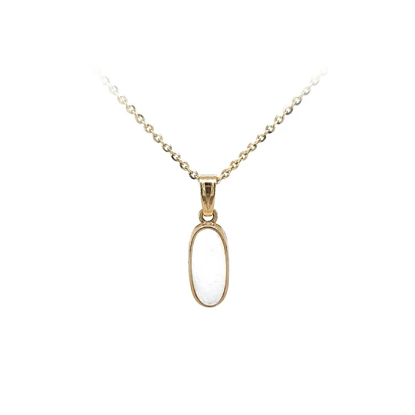 Gold-Anhänger mit Opal