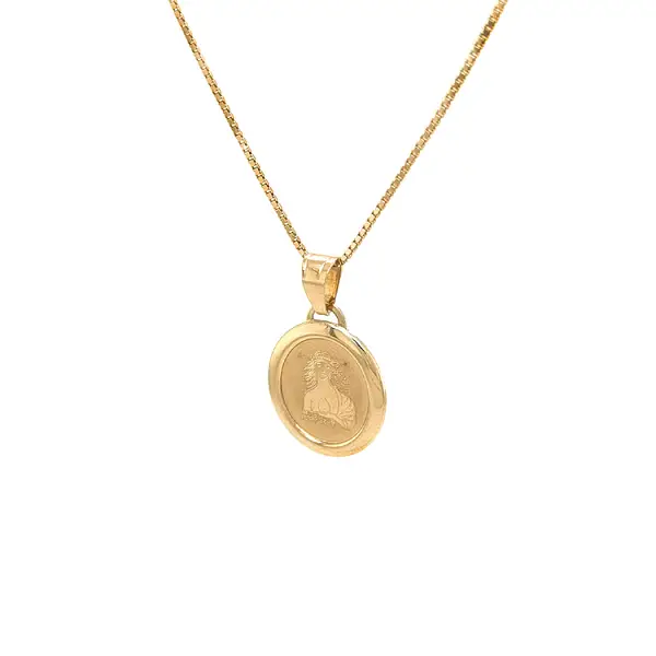 Gold-Anhänger Zeichen der Jungfrau