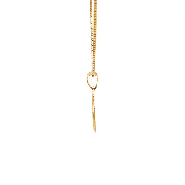 Gold-Anhänger Zeichen der Jungfrau