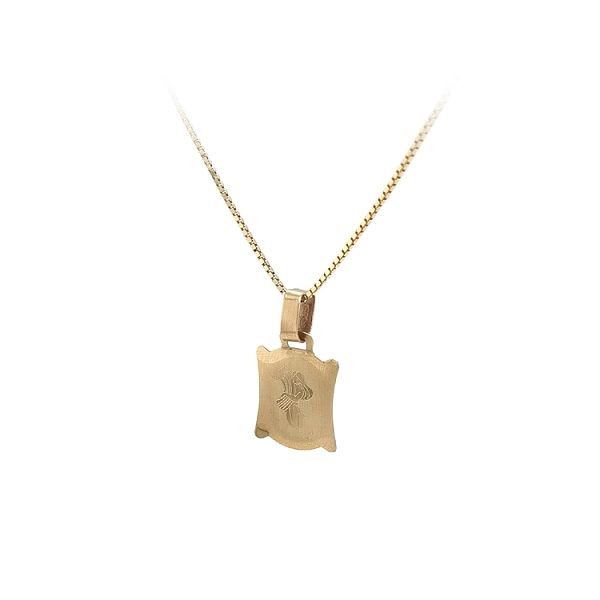 Gold-Anhänger Wassermann