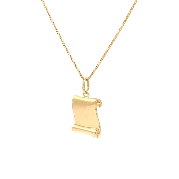 Goldplatte für die Pergamentgravur