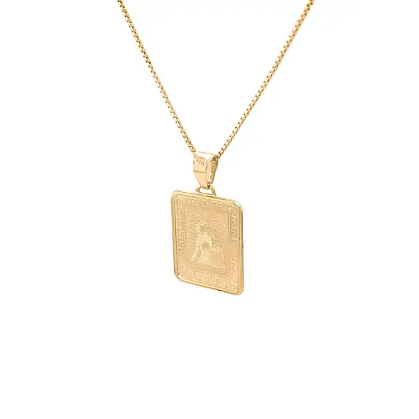 Gold-Anhänger Zeichen der Jungfrau