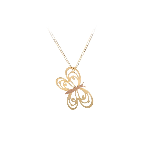 Gold-Anhänger Schmetterling