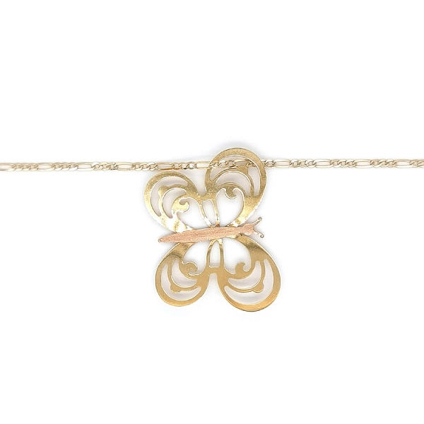 Gold-Anhänger Schmetterling