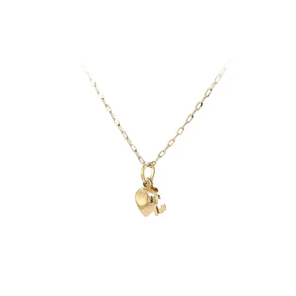 Gold-Anhänger Herz, Anker, Kreuz