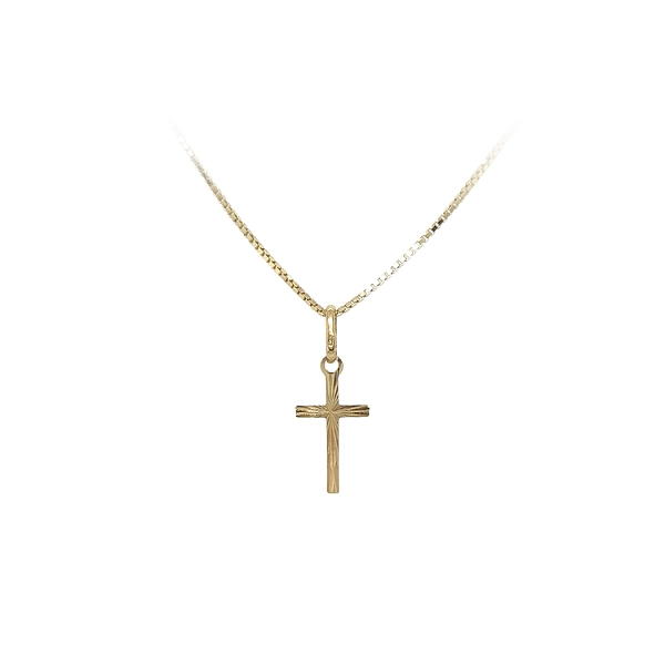 Goldkreuz-Anhänger