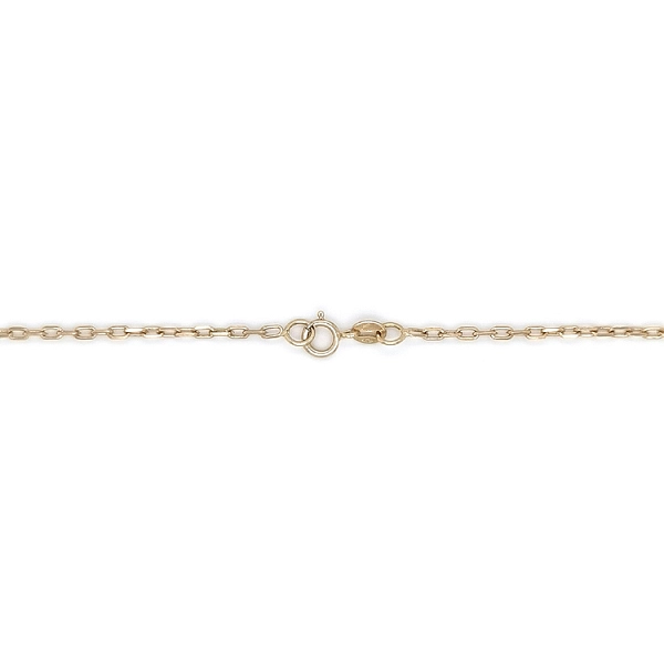 Gold-Anhänger mit Zirkonen