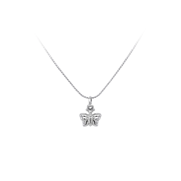 Anhänger Schmetterling aus Weißgold