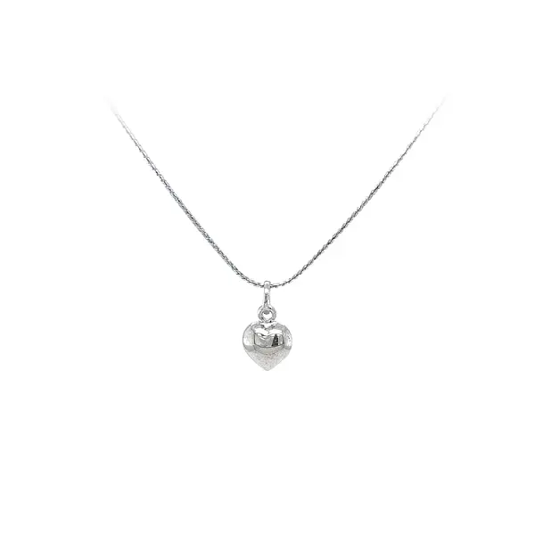 Anhänger Herz aus Weißgold
