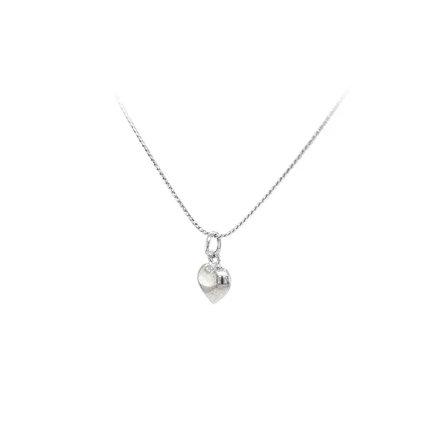 Anhänger Herz aus Weißgold