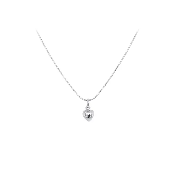 Anhänger Herz aus Weißgold
