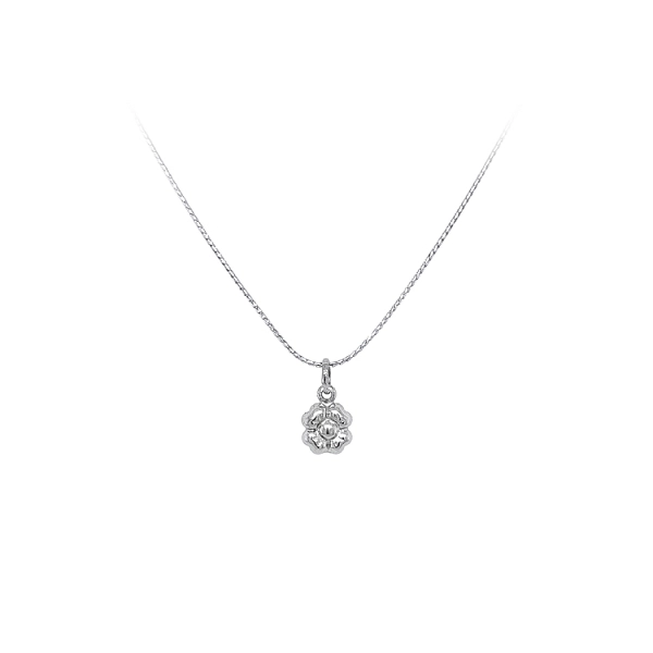 Anhänger Quatrefoil aus Weißgold