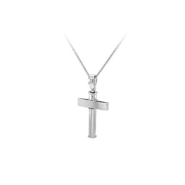 Anhänger Kreuz aus Weißgold