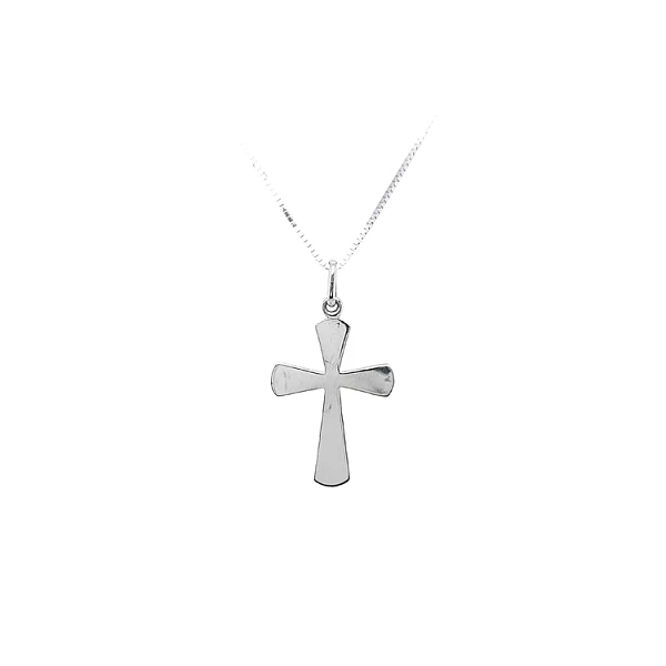 Anhänger Kreuz aus Weißgold