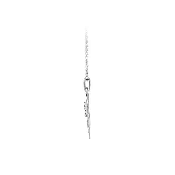 Gold-Anhänger Kreuz mit Zirkonen
