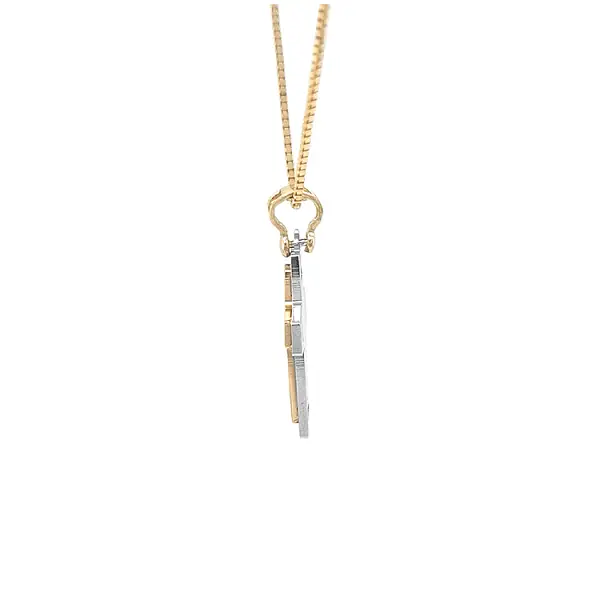 Goldenes Kreuz aus kombiniertem Gold