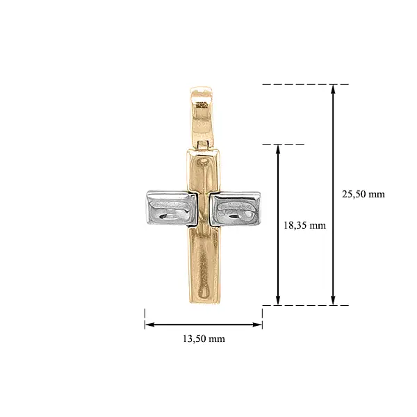 Gold-Anhänger aus kombiniertem Gold