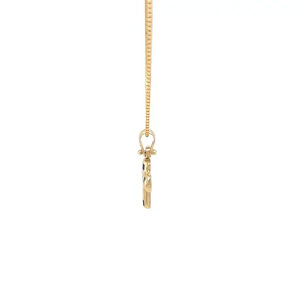 Goldenes Kreuz mit Zirkon