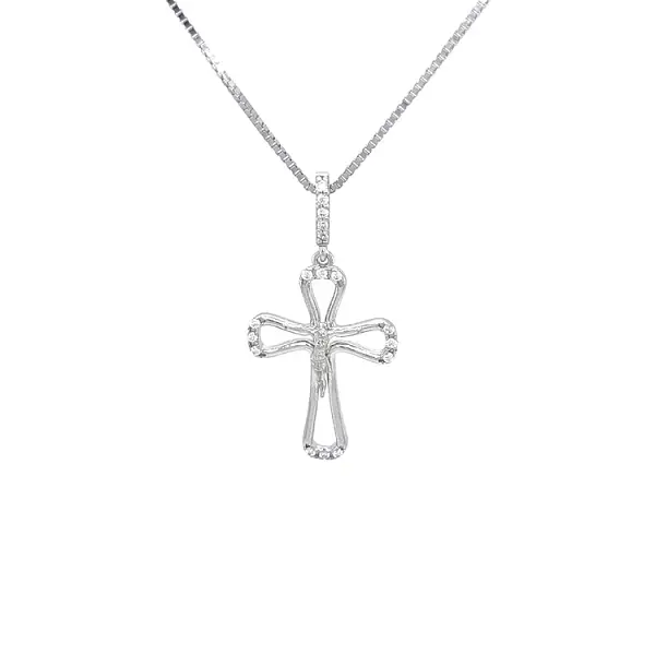 Gold-Anhänger mit Jesus Christus