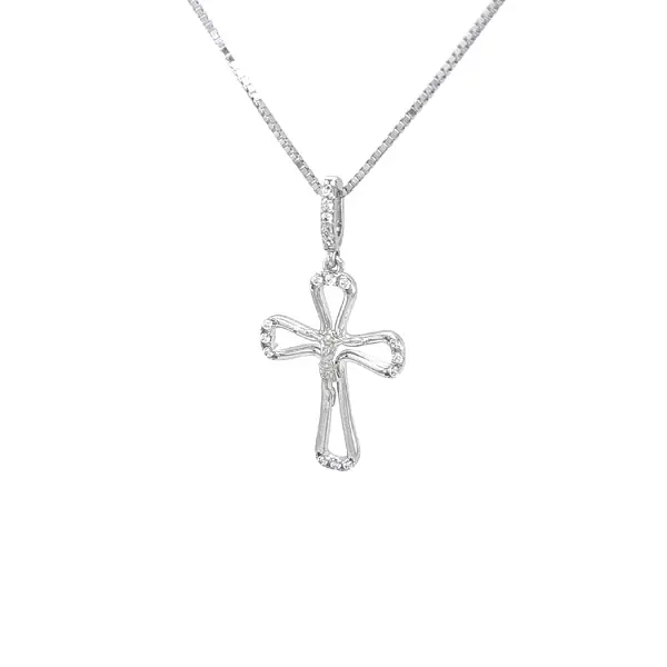 Gold-Anhänger mit Jesus Christus