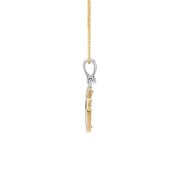 Goldenes Kreuz mit Zirkon