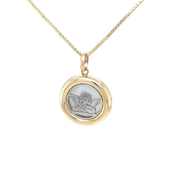 Gold-Anhänger Engel