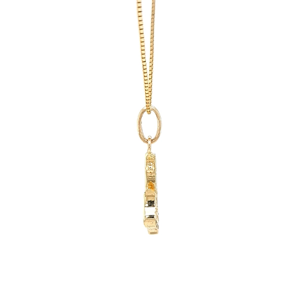 Gold-Anhänger Anker