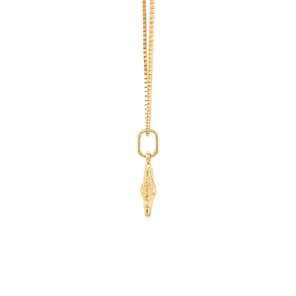 Gold-Anhänger Blume