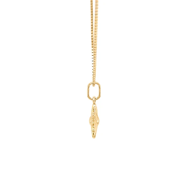 Gold-Anhänger Blume