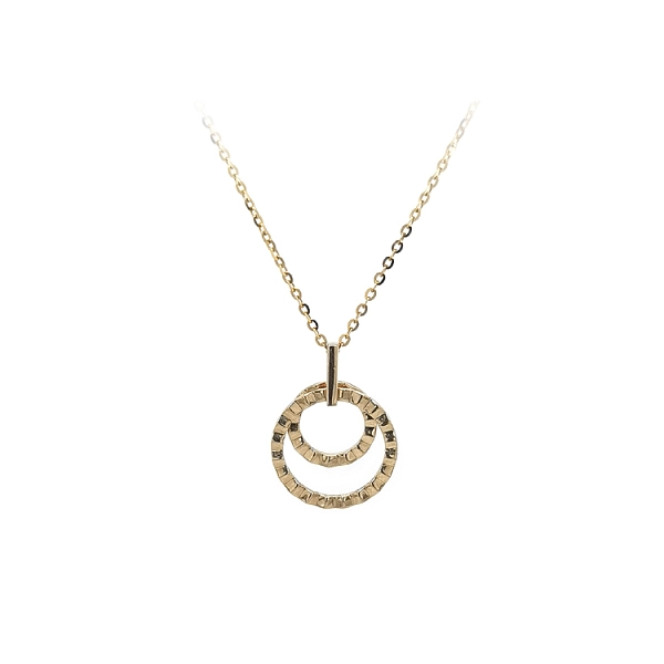 Gold Halskette Kreise