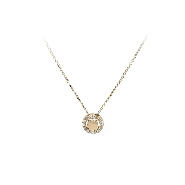 Damen-Halskette mit Zirkonen