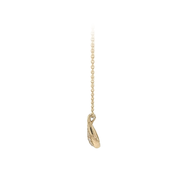 Goldhalskette mit Zirkonen