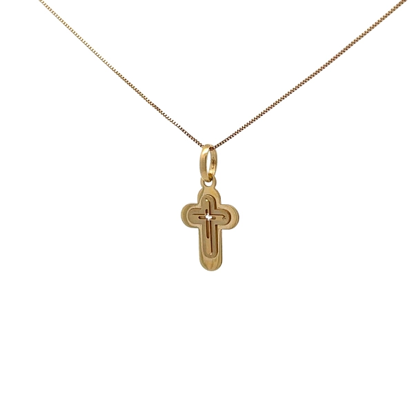 Goldkreuz-Anhänger