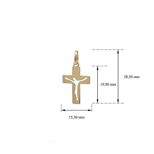 Goldkreuz-Anhänger