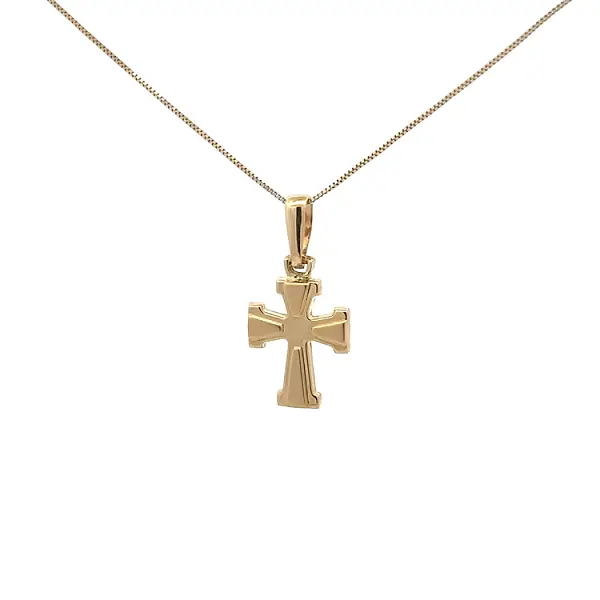 Goldkreuz-Anhänger