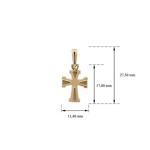 Goldkreuz-Anhänger