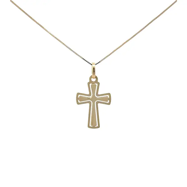 Goldkreuz-Anhänger